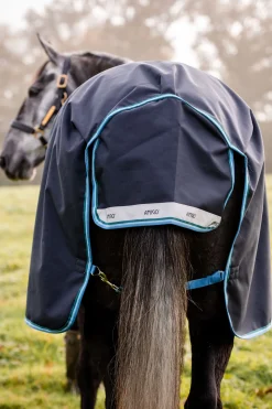 Hot horseware Amigo Bravo 12 Ulkoloimi, 100 G Navy/ Turquoise