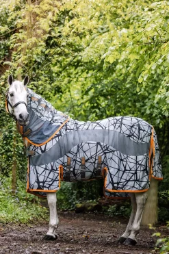 Hot horseware Amigo Camofly Hyonteisloimi Grey/Orange