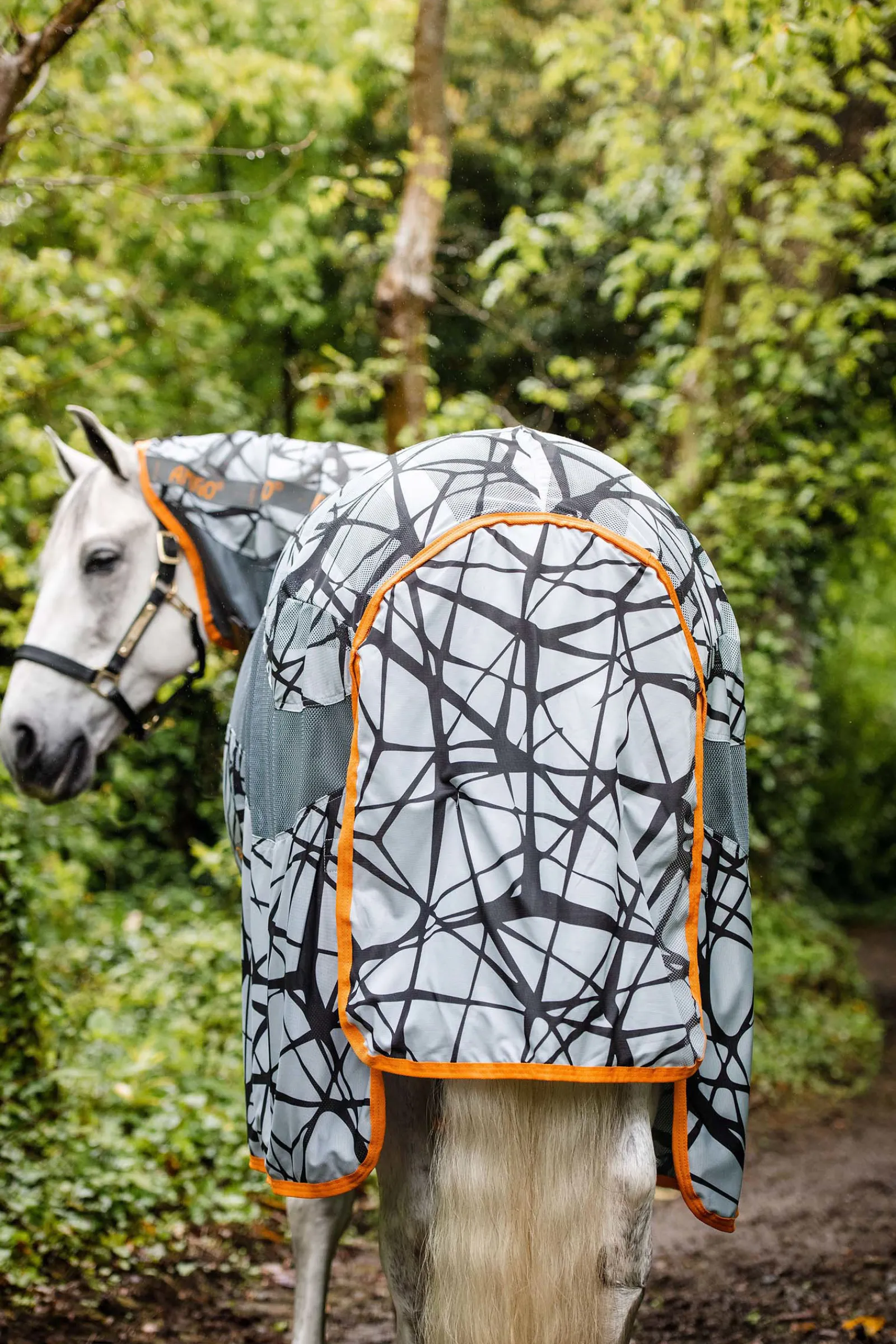 Hot horseware Amigo Camofly Hyonteisloimi Grey/Orange