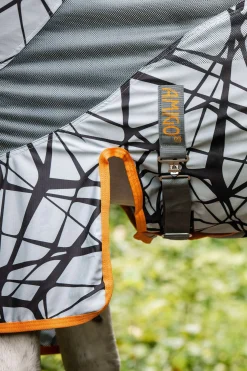 Hot horseware Amigo Camofly Hyonteisloimi Grey/Orange