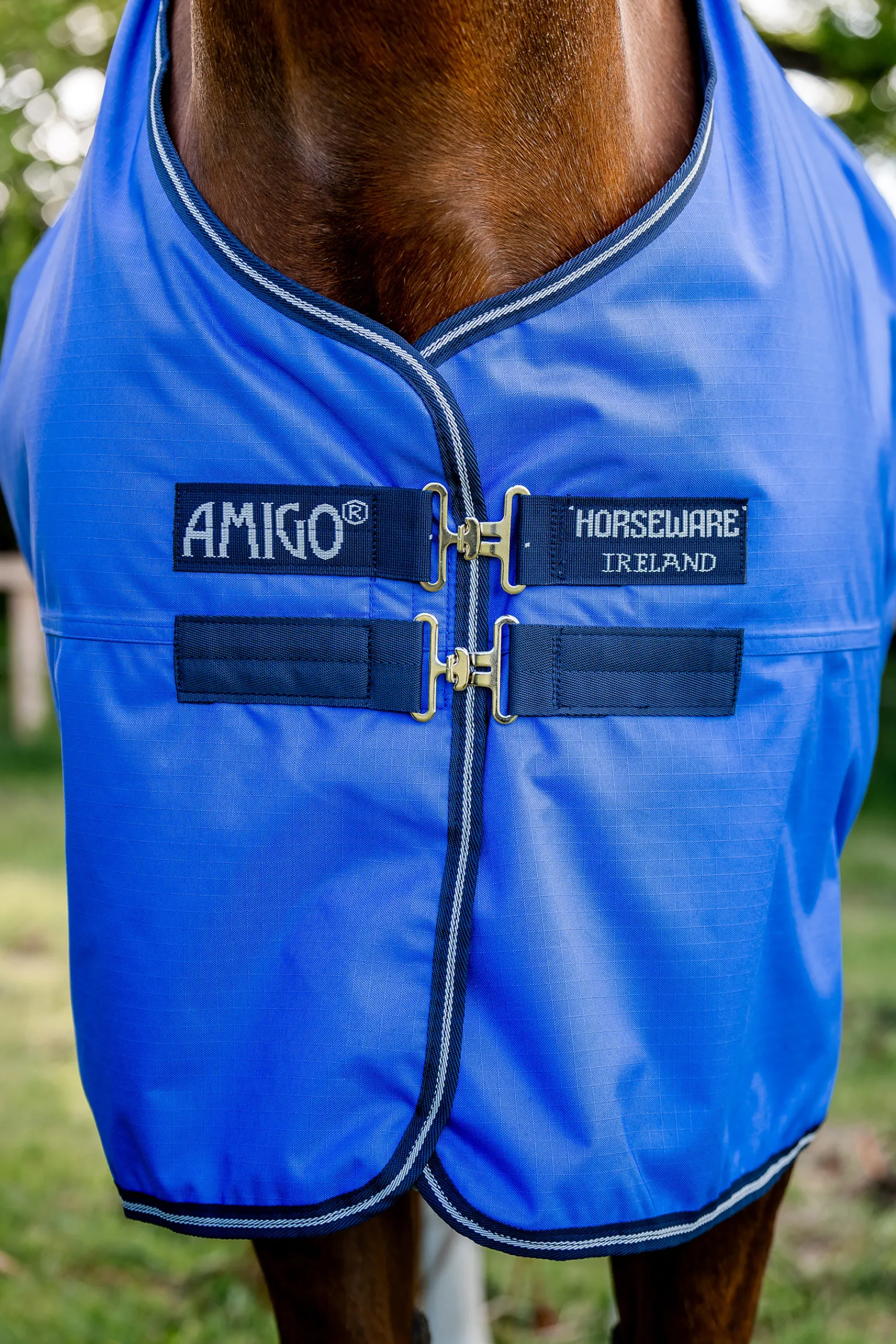 New horseware Amigo Hero Ripstop Lite 0 G Blue/ Navy/ Grey