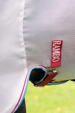 Clearance horseware Rambo Protector Disc Front Hyonteisloimi Otter Brown