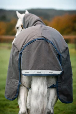 Outlet horseware Rhino Hexstop Plus Vari-Layer Ulkoloimi, 250 G Grey/ Indigo Dark Blue