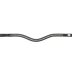 New kavalkade Browband Classic-Weymouth Black/White