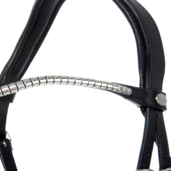 Hot kavalkade Clinchesse Bridle Black/Silver