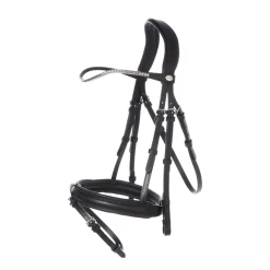 kavalkade Clinchesse Bridle Black/Silver