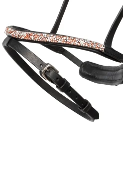 Sale kavalkade Ferskja English Noseband For Aradis Icelandic Bridle Black