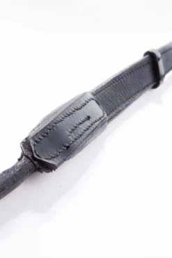 Best kavalkade Florina Pehmeat Nahkaohjat, Pyoreiksi Ommellut Black