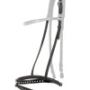 kavalkade Glansandi English Noseband For Kjartan Icelandic Bridle Black