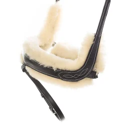 kavalkade Ivy Suitset, Lampaankarvalla Ja Kaksoisturpahihnalla Black