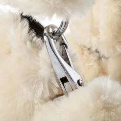 Outlet kavalkade Kuljetusriimu Tekoturkiksella Natural