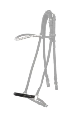 Sale kavalkade Svartur Dropped Noseband Piece For Kjartan Icelandic Bridle Black