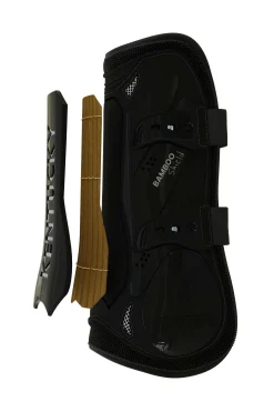 Outlet kentucky Horsewear Bamboo Elastic Jannesuojat Black