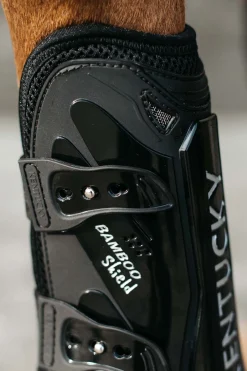 Outlet kentucky Horsewear Bamboo Elastic Jannesuojat Black