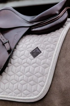 New kentucky Horsewear Basic Velvet Estesatulahuopa Beige