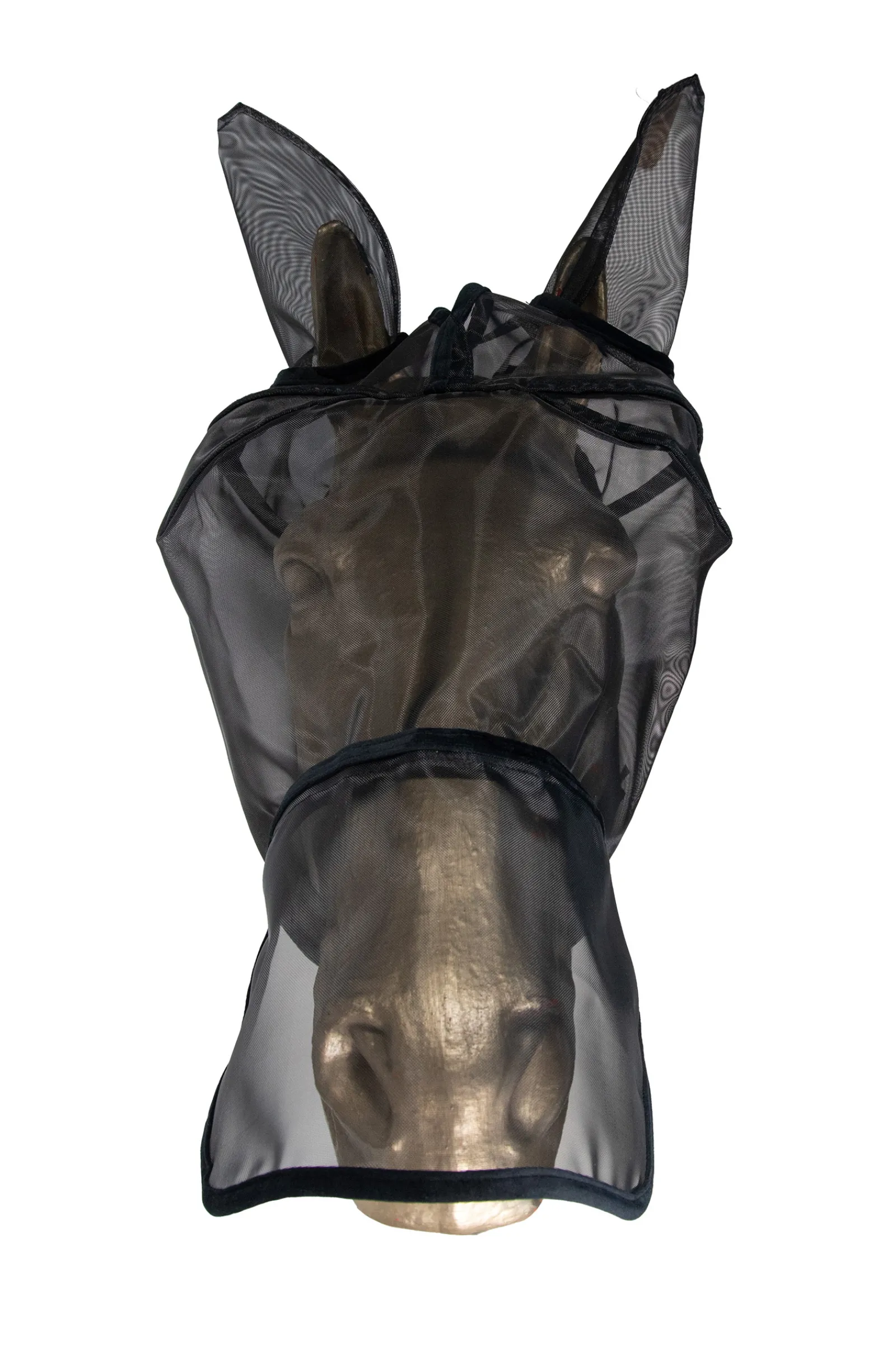 Best kentucky Horsewear Classic Karpasmaski Korvilla Ja Turpasuojalla Black