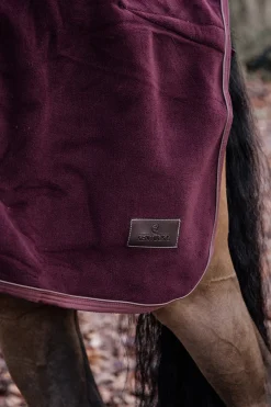 Best kentucky Horsewear Heavy Fleece Ratsastusloimi Medium Burgundy Dark Red