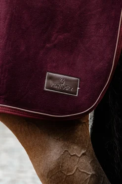 Discount kentucky Horsewear Quarter Heavy Fleece Ratsastusloimi Burgundy Dark Red
