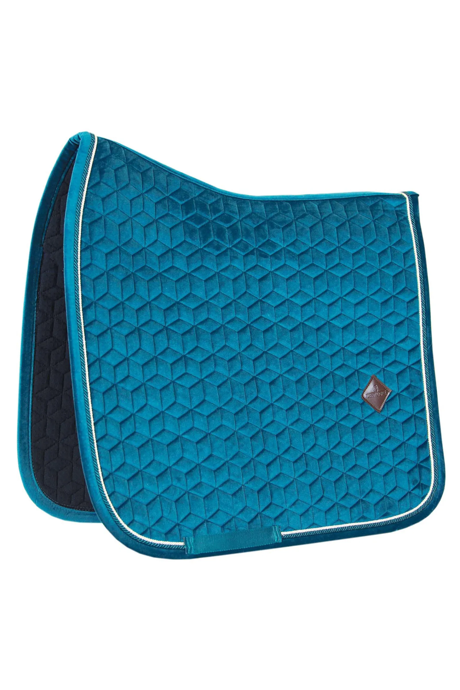 Sale kentucky Horsewear Saddle Pad Velvet Dressage -Kouluratsastussatulahuopa Emerald Green