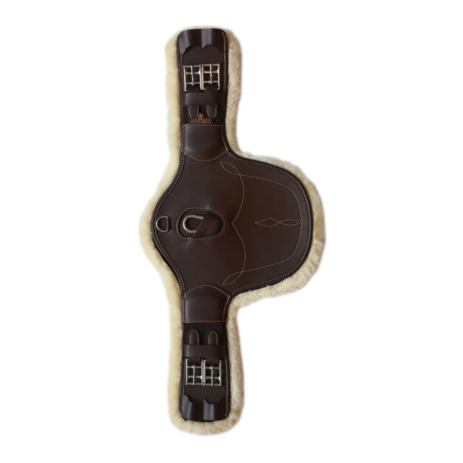 Outlet kentucky Horsewear Satulavyo Vatsapanssarilla Ja Lampaankarvalla, Lyhyt Brown