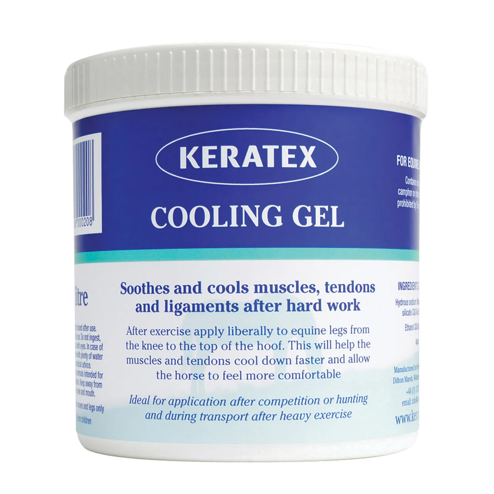 Best keratex Cooling Gel, 1 L Ei Maaritelty