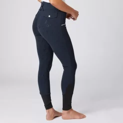 * KorkeaVyötaroiset Naisten Ratsastushousut Kuolainkuosilla Silikonipainatetuilla Kokopaikoilla