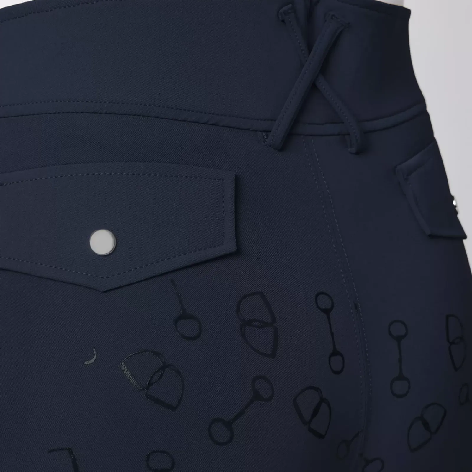 * KorkeaVyötaroiset Naisten Ratsastushousut Kuolainkuosilla Silikonipainatetuilla Kokopaikoilla