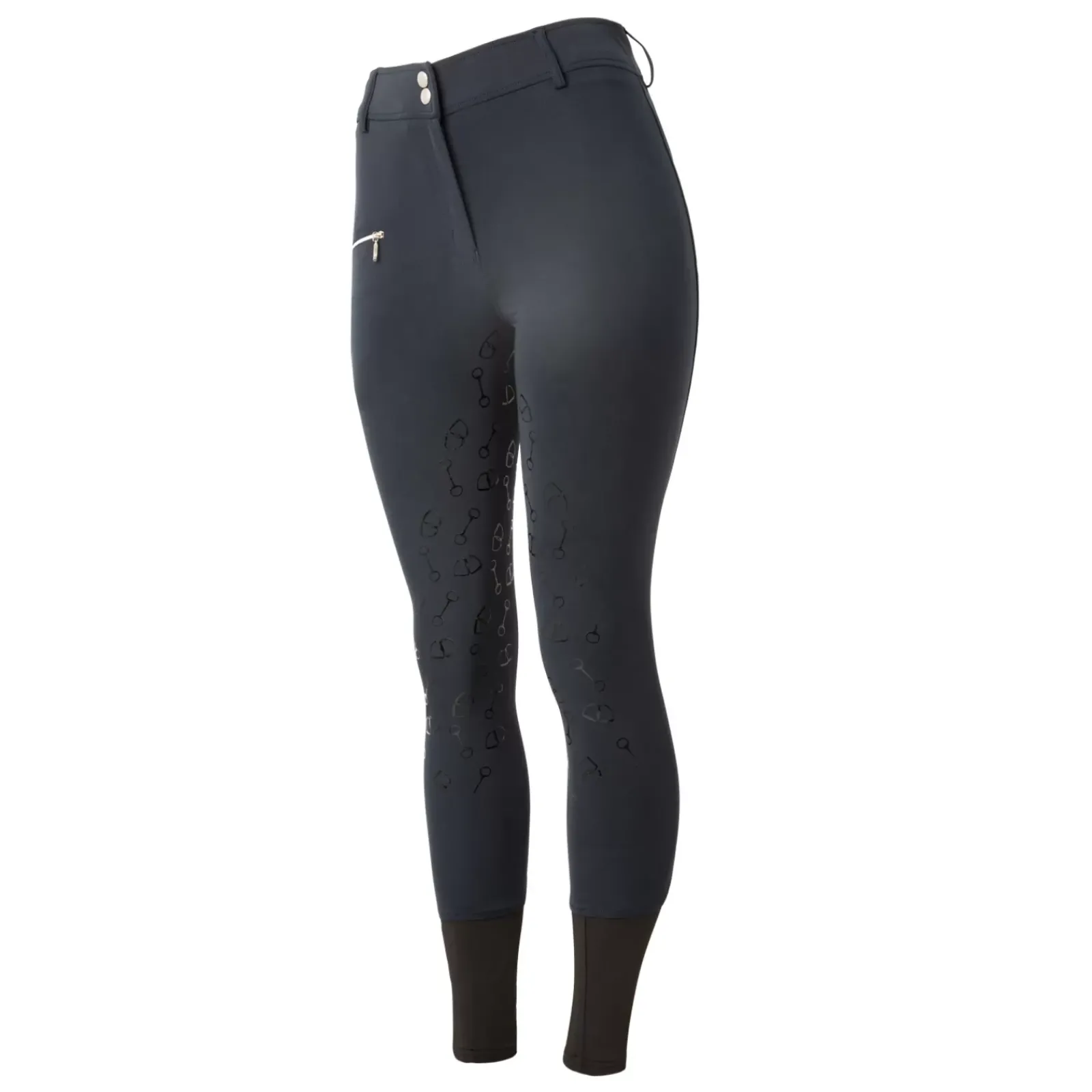 * KorkeaVyötaroiset Naisten Ratsastushousut Kuolainkuosilla Silikonipainatetuilla Kokopaikoilla