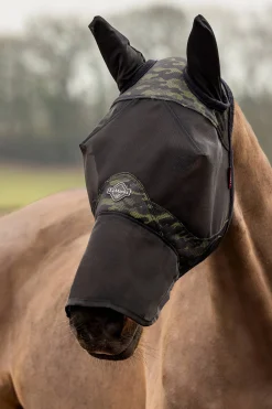 lemieux Visor-Tek Full Karpasmaski Camo Green