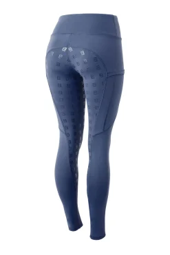 * Naisten Ratsastusleggingsit Silikonipainatetuilla Kokopaikoilla Ja Korkealla Vyötarolla