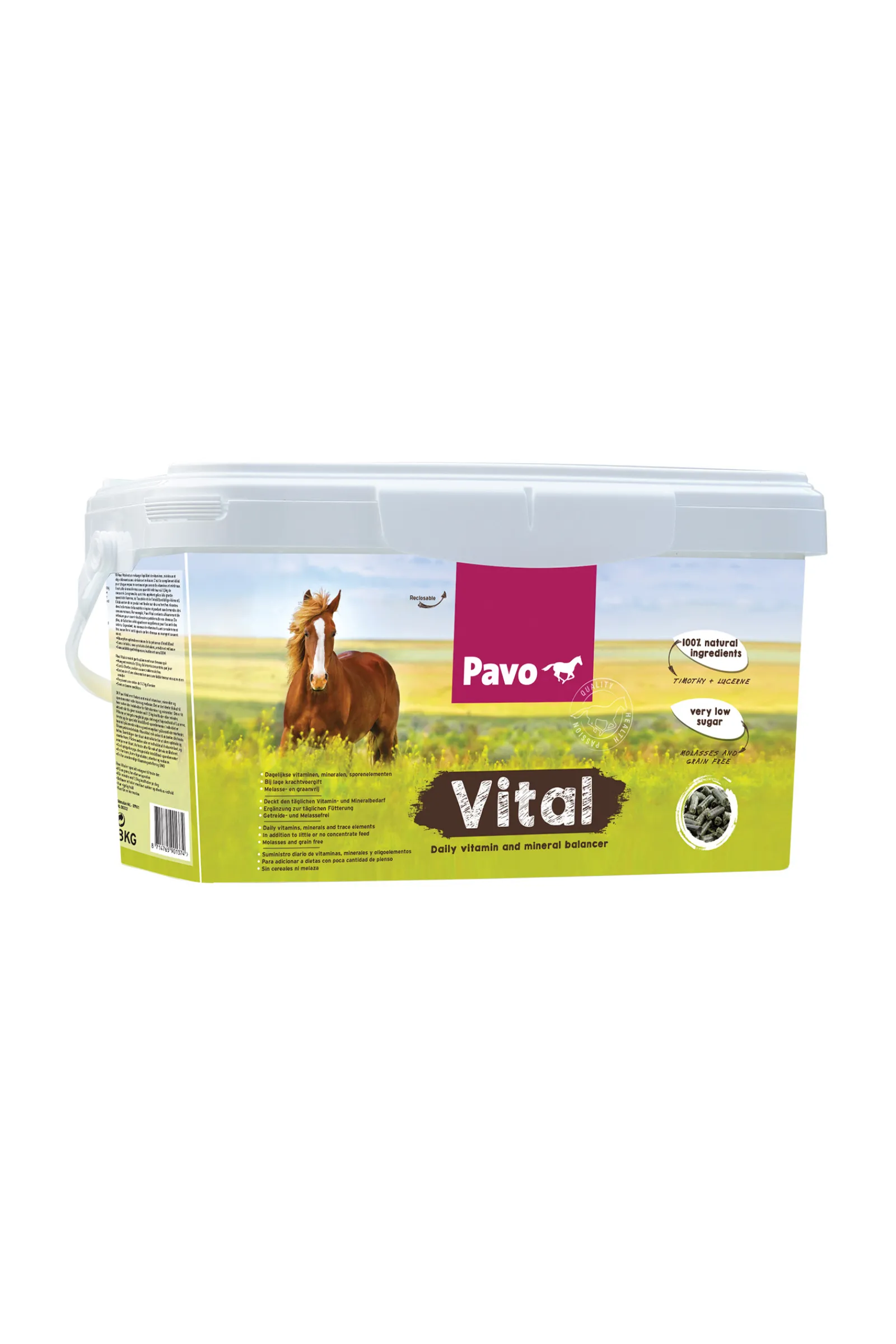 New pavo Vital Vitamiini- Ja Kivennaislisa, 8 Kg Ei Maaritelty
