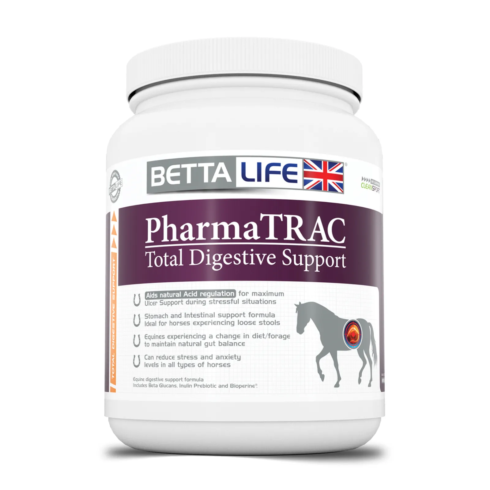 Best bettalife Pharmatrac Total Digestive Support Equine Supplement, 1Kg Ei Maaritelty