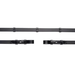 Clearance schockemohle Nahkaohjat, Hakakiinnitys Black/Silver