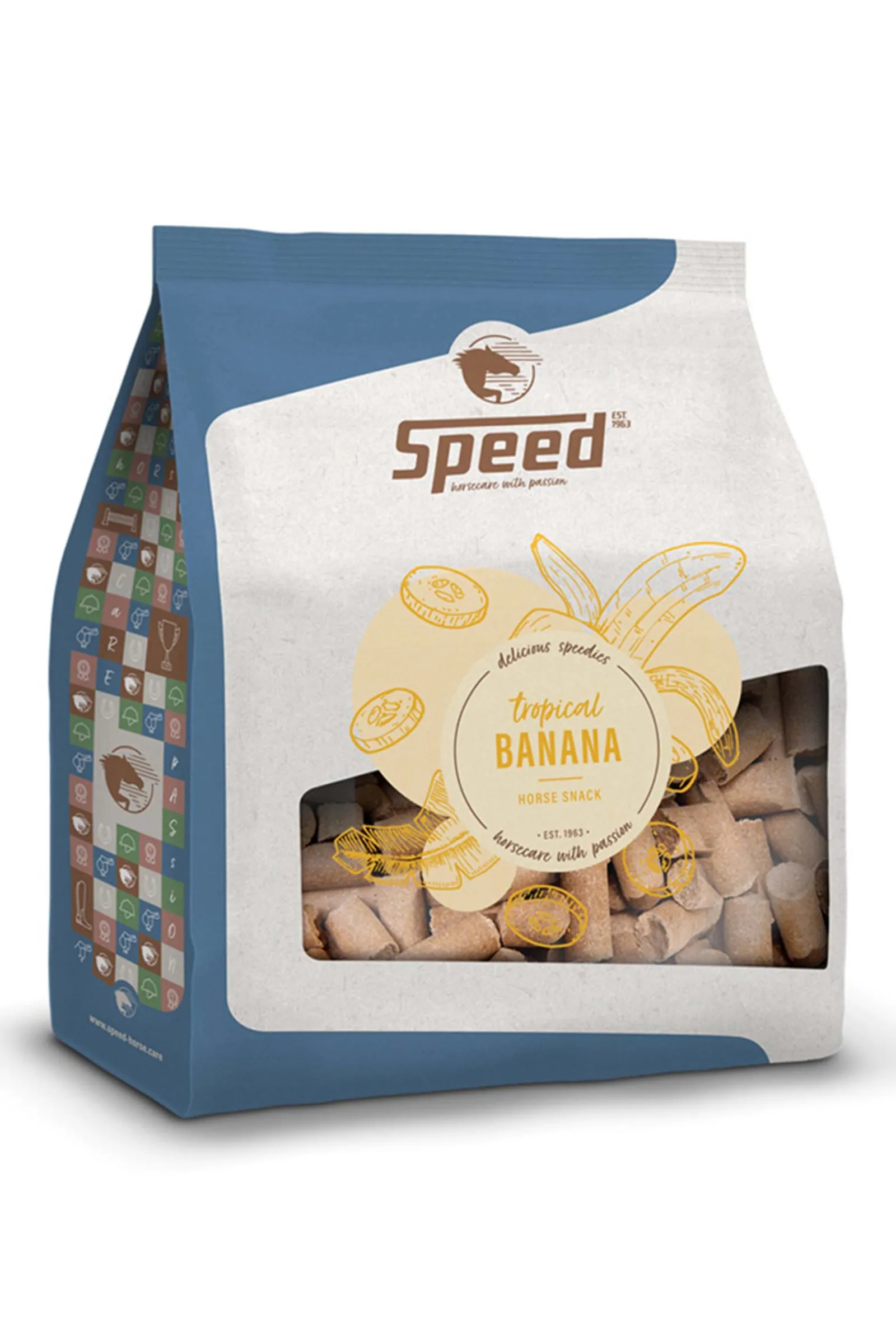 New speed Banana Delicious ies, Makupalat, 5 Kg White/Blue