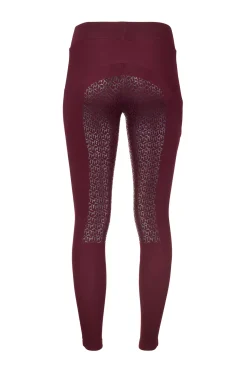 tommyhilfigerequestrian Tommy Hilfiger Equestrian Women'S Full Grip Thermo Riding Tights