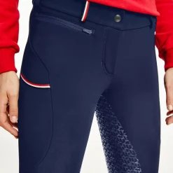 tommyhilfigerequestrian Tommy Hilfiger Equestrian Performance Naisten Softshell Ratsastushousut Kokopaikoilla