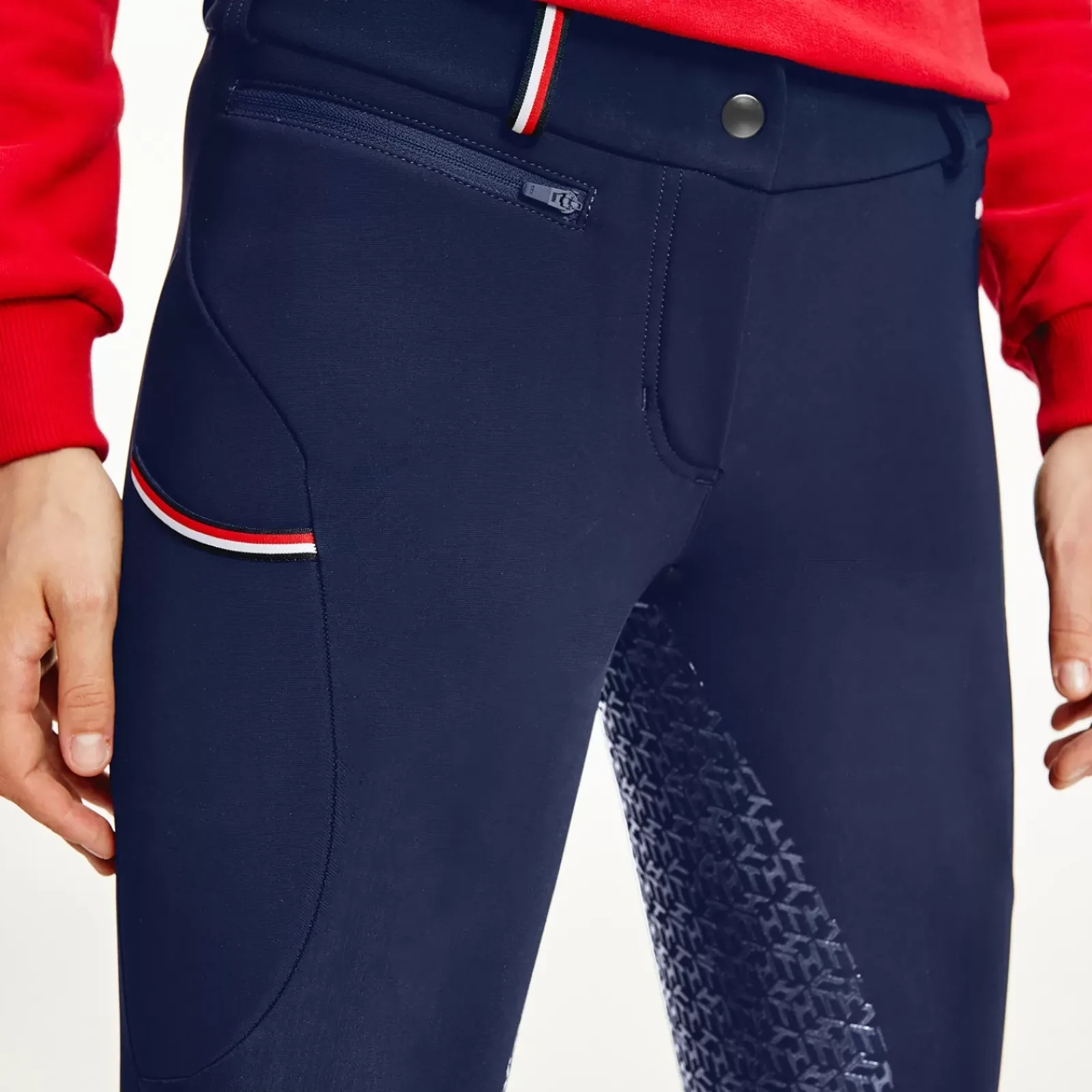 tommyhilfigerequestrian Tommy Hilfiger Equestrian Performance Naisten Softshell Ratsastushousut Kokopaikoilla