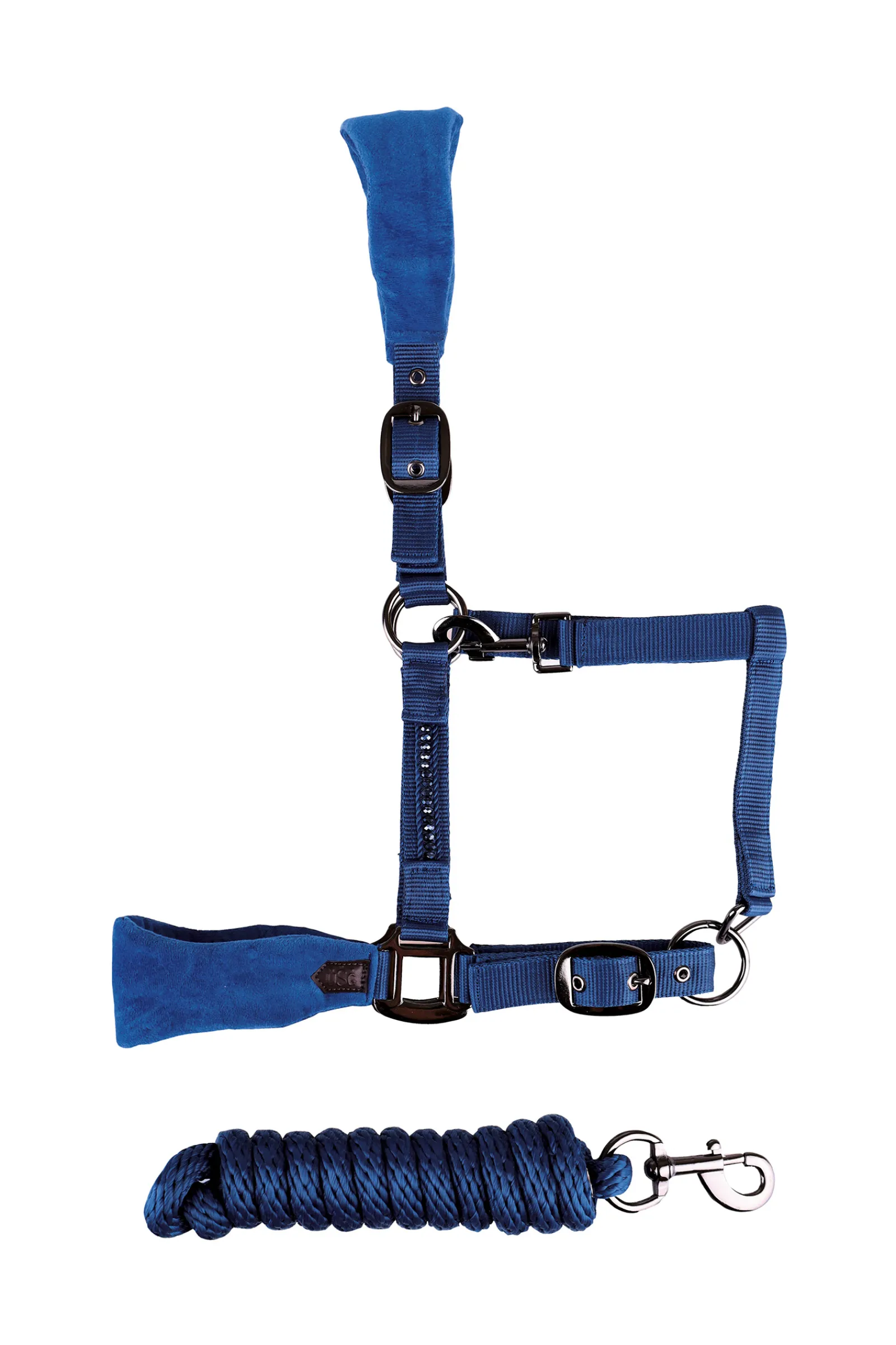 New usg Crown Halter Set Blue Nights