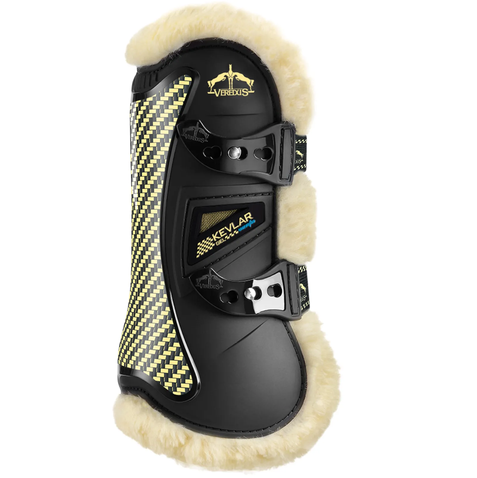 veredus Kevlar Gel Vento Save The Sheep -Suojat Etujalkoihin Black