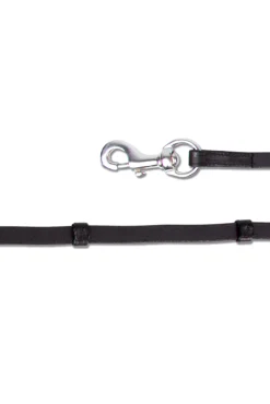 New waldhausen Icelandic Reins With Carabiner Black/Silver