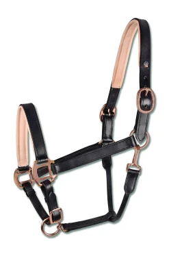 Best waldhausen X-Line Leather Halter Rose Black