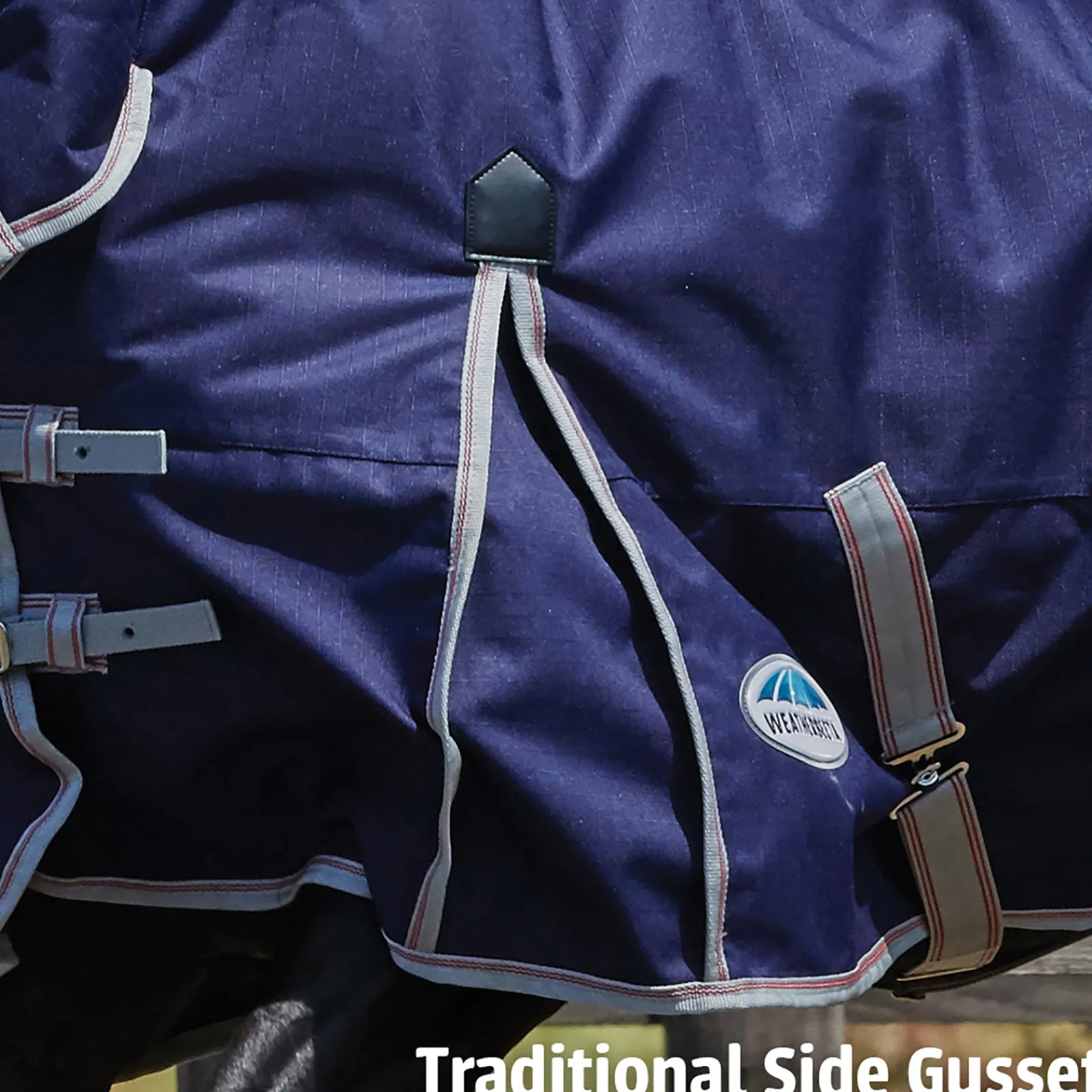 Discount weatherbeeta Comfitec Essential Combo Neck Lite -Loimi, 0 G Navy/Silver/Red