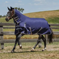 Discount weatherbeeta Comfitec Essential Combo Neck Lite Plus Ulkoloimi Kaulakappaleella Navy/Silver/Red